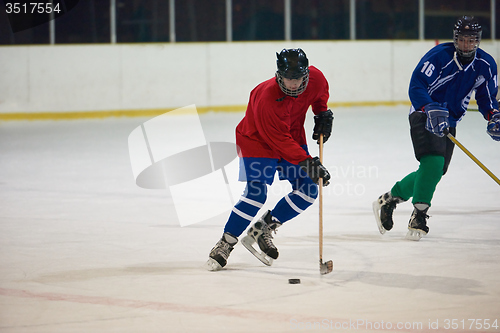 Image of ice hockey sport players