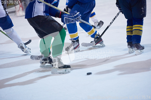 Image of ice hockey sport players