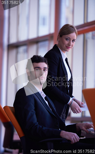 Image of business people group on meeting