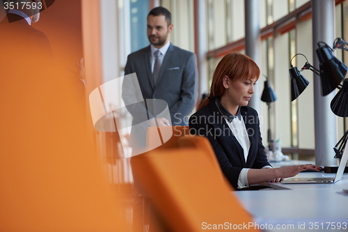 Image of business people group on meeting