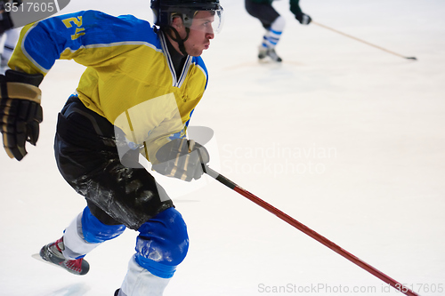 Image of ice hockey sport players