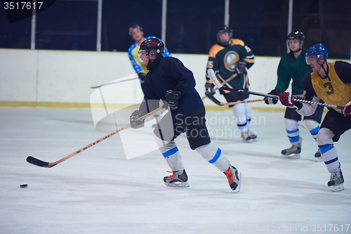 Image of ice hockey sport players