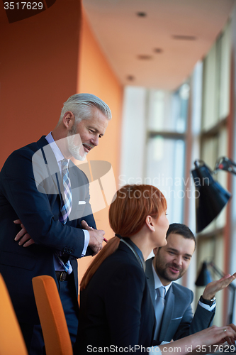 Image of business people group on meeting
