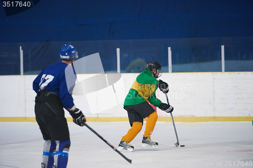 Image of ice hockey sport players