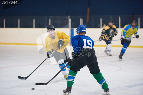 Image of ice hockey sport players