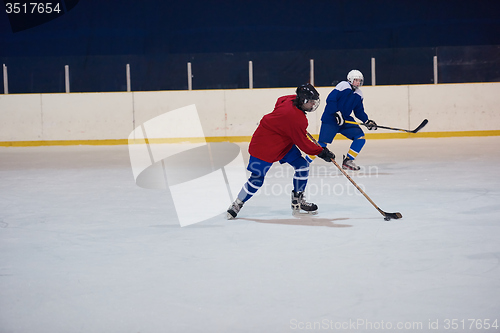 Image of ice hockey sport players