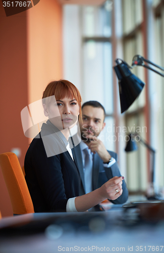 Image of business people group on meeting