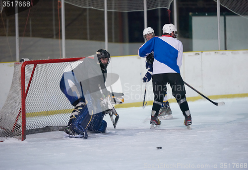 Image of ice hockey sport players