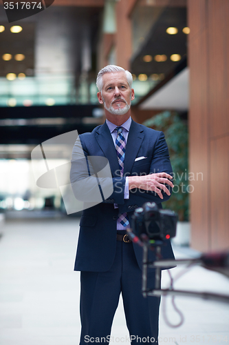 Image of senior business man portrait