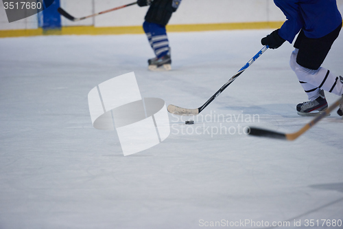 Image of ice hockey sport players