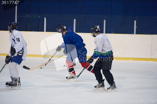 Image of ice hockey sport players