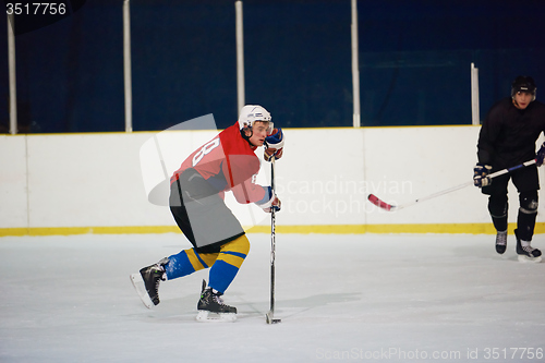 Image of ice hockey sport players