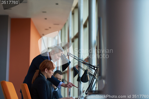 Image of business people group on meeting