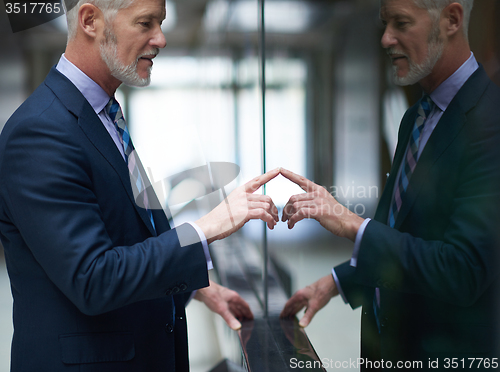 Image of senior business man portrait