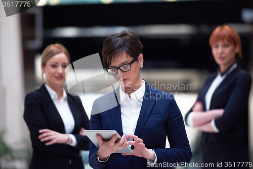 Image of business woman team