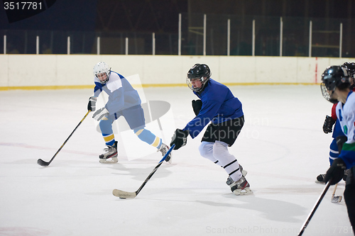 Image of ice hockey sport players