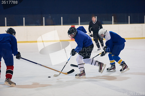 Image of ice hockey sport players