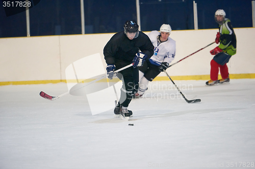 Image of ice hockey sport players