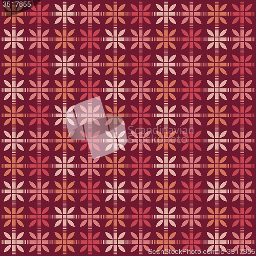 Image of seamless geometric pattern, modern background