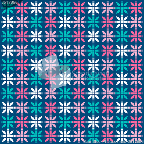 Image of seamless geometric pattern, modern background