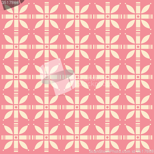 Image of seamless geometric pattern, modern background