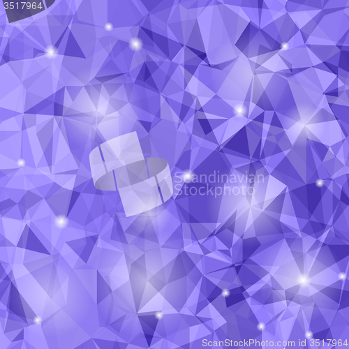 Image of Abstract Purple Polygonal Background