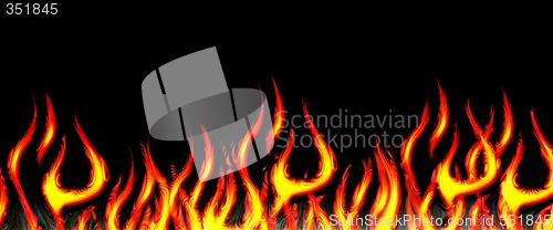 Image of fire background