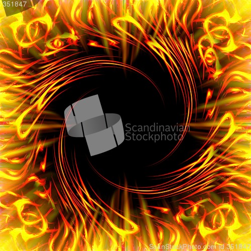 Image of fire background