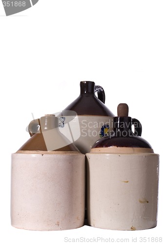 Image of Three Vintage Ceramic Jugs