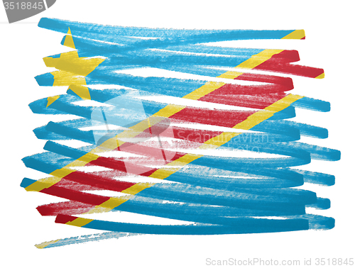 Image of Flag illustration - Congo