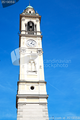 Image of monument  clock tower in italy 