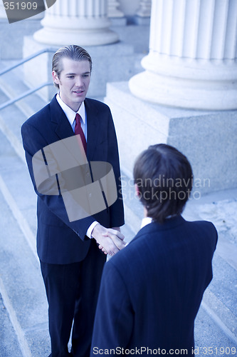 Image of business handshake