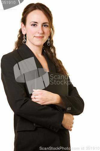 Image of Young business woman