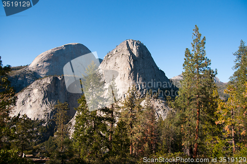 Image of Hiking panaramic train in Yosemite