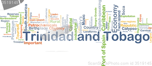 Image of Trinidad and Tobago background concept
