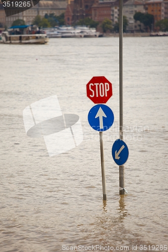 Image of Flooded street