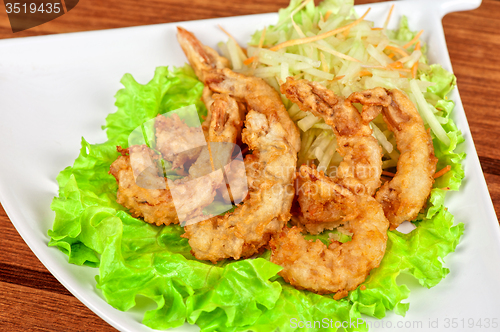 Image of Fried shrimps