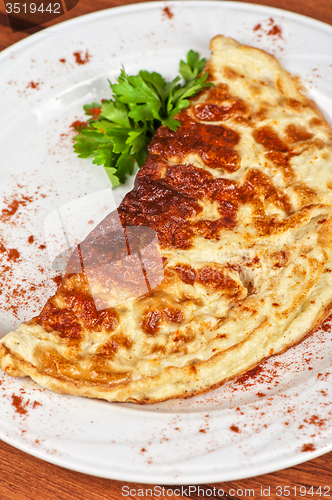 Image of scrambled eggs