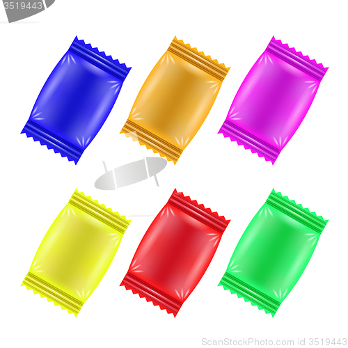 Image of Set of Colorful Candies