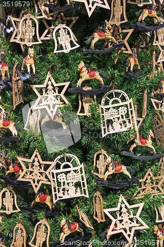 Image of Christmas tree detail