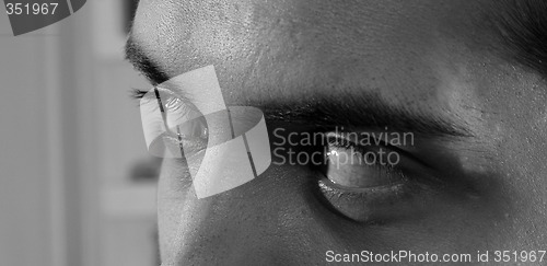 Image of Close-up image of a man face
