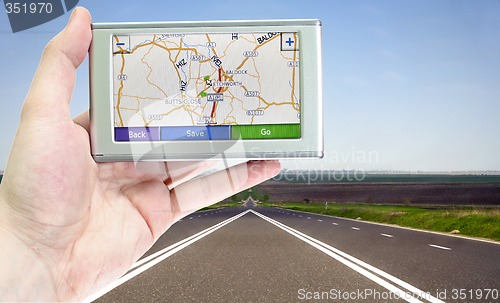 Image of GPS screen