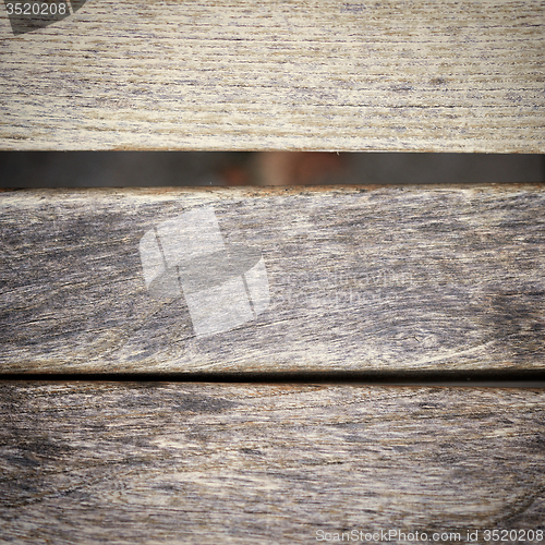 Image of part of grunge wooden bench