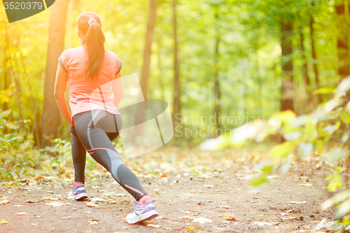 Image of woman doing stretching exercise