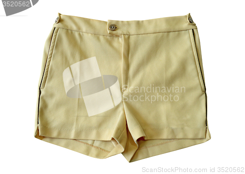 Image of Vintage yellow shorts