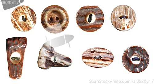 Image of Wood buttons
