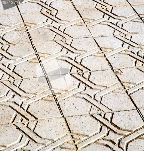 Image of abstract morocco in africa  tile the colorated pavement   backgr