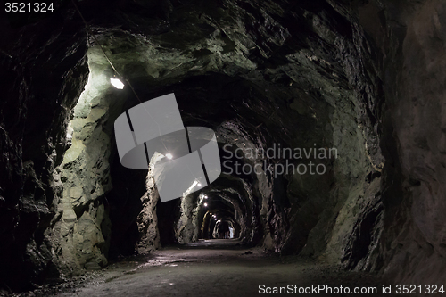 Image of Small dark tunnel