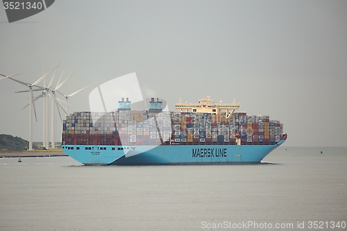 Image of Huge Container Ship