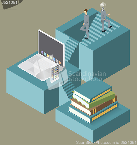 Image of Vector Flat Isometric Idea Concept